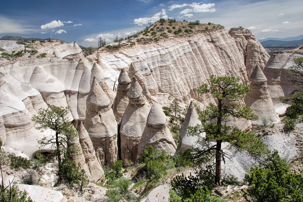 Скалы-палатки Каша-Катуве в одноимённом национальном памятнике США